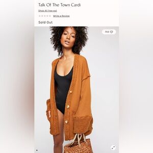 Free People Beach Talk of the Town Cardigan